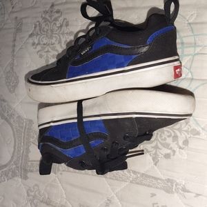 Vans Size One Blue Black & White